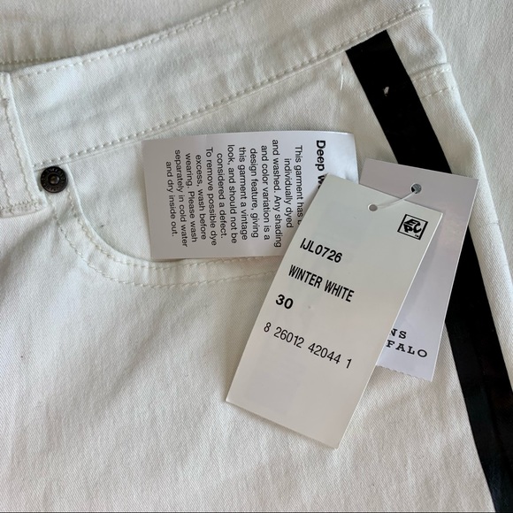 NWT Buffalo Jeans 30 /10 Winter White - Picture 4 of 9